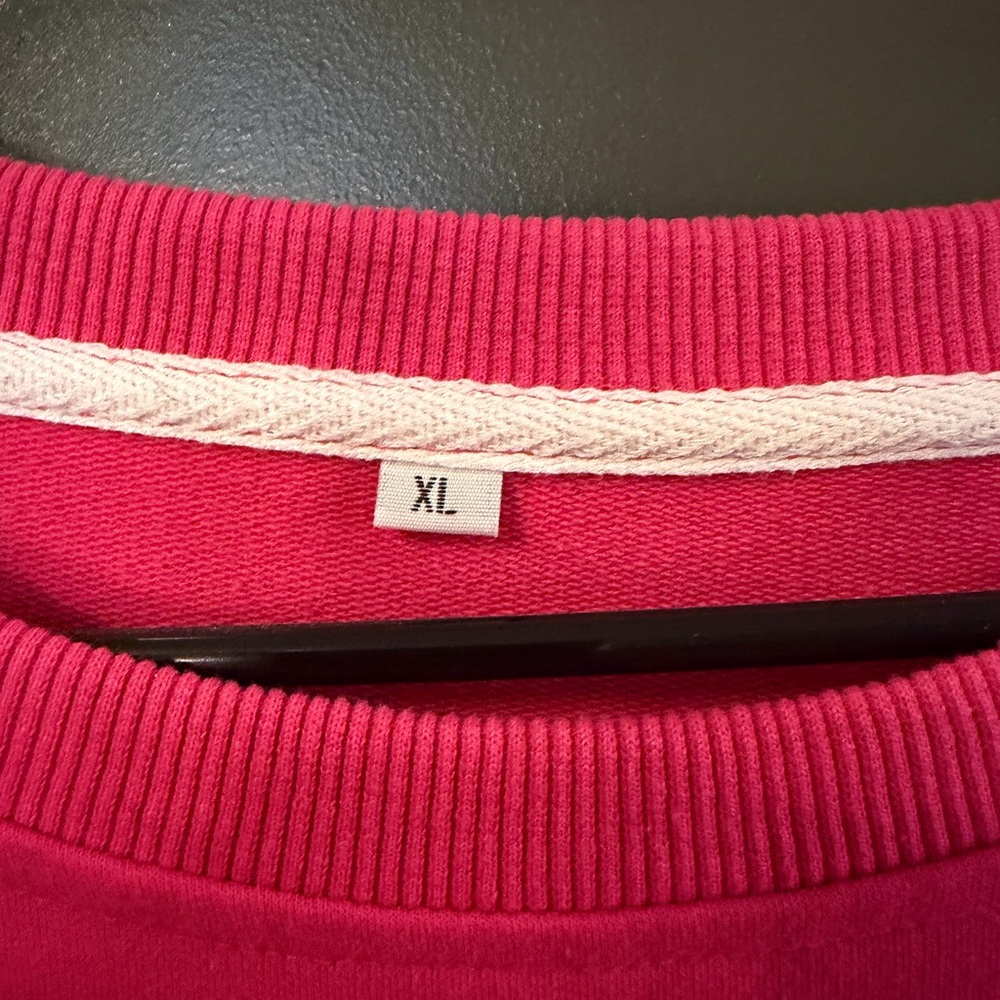 Dr. Seuss Christmas Tree Sweatshirt Women’s XL Pink Holiday Crewneck - Picture 3 of 4